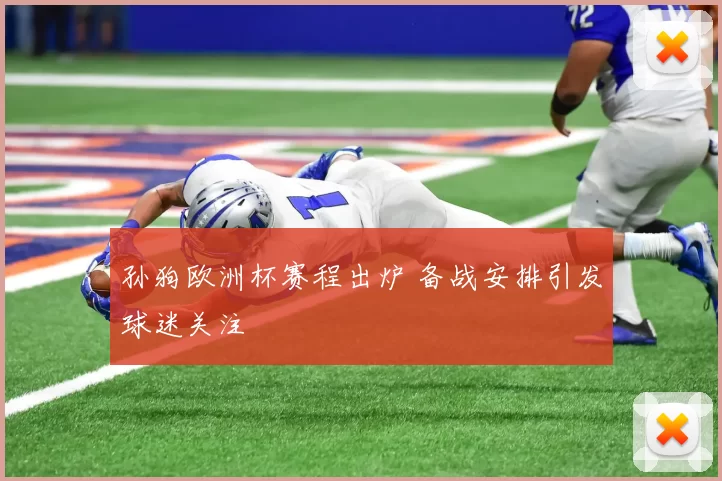 孙狗欧洲杯赛程出炉 备战安排引发球迷关注
