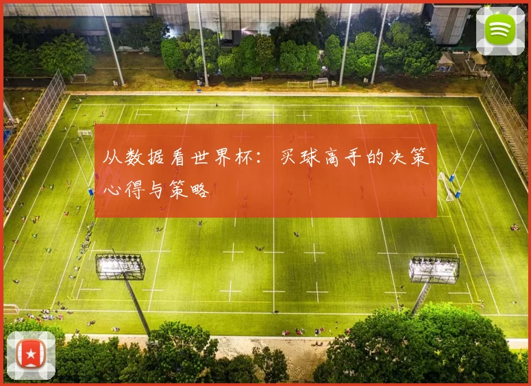 从数据看世界杯:买球高手的决策心得与策略