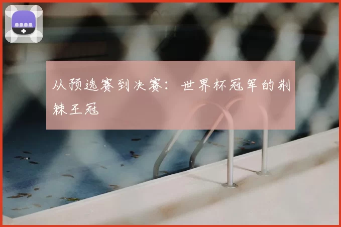 从预选赛到决赛：世界杯冠军的荆棘王冠
